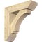 Ekena Millwork Imperial Slat Rough Sawn Bracket w/ Offset Brace, Douglas Fir, 6"W x 20"D x 20"H BKT0604X20X20IMP06RDF - alternate 1